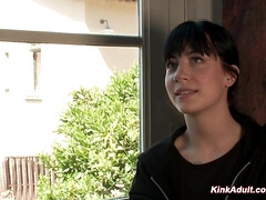 Bondage discipline sadomasochisme, Bizar, Blond, Dominatie, Hardcore, Pijn, Openbaar, Bekijker