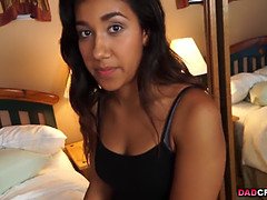 Mamada, Corridas, Papá, Hija, Sexo duro, Hd, Latina, Coño