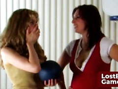 Wild Lesbian Basketball Game - Candle Boxxx's Big Tits & Foot Fetish Fun