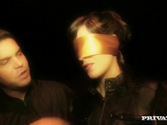 Kont, Grote mammen, Gebondenheid, Sperma shot, Sperma in gezicht, Handbeurt, Hardcore, Kousen