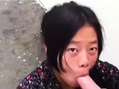 Amateur, Asiatique, Sucer une bite, En levrette, De plein air, Pov, Thaïlandaise