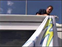 Grote mammen, Blond, Groep, Hardcore, Roodharige vrouw, Tieten likken