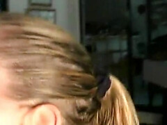 Blonde, Couple, Faciale, Énorme, Maigrichonne, Pute, Avaler, Épouse