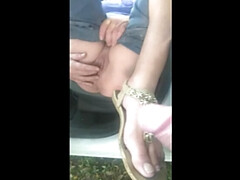 Anal, Madres para coger, Dinero, Al aire libre, Pequeña, Público, Tetas, Voyeur
