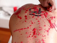 Anal, Sadomasoquismo, Morena, Fetiche de pies, Nalgadas, Tatuaje, Tetas, Juguetes