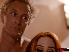 Grosser arsch, Grosse titten, Blasen, Hd, Rotschopf, Rau, Stiefmutter, Taboo