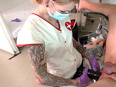 Anal, Bondage domination sadisme masochisme, Médecin, Femme dominatrice, Strapon