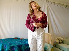 Américain, Anal, Grosse bite, Gros seins, Blonde, Sucer une bite, En gros plan de très près, Tabou