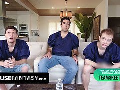 Sperma shot, Groepseks, Ondergoed, Orgie, Sportoefening, Tatoeage, Trio, Uniformpje