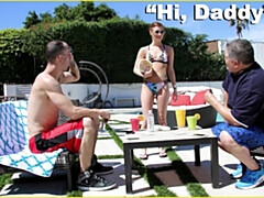 Grosser schwanz, Tochter, Schwanz, Zierlich, Realität, Rotschopf, Jungendliche (18+), Titten