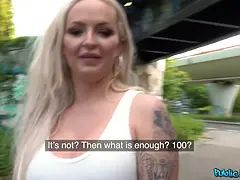 Tetas grandes, Rubia, Mamada, Corridas, Hd, Monstruo, Pov, Público