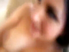 Lovely dusky Tori Lux acting in amazing facial performance