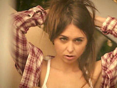 Pijpbeurt, Bruinharig, Sperma in gezicht, Tiener, Trio