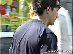 Enthousiasteling, Anaal, Sperma in gezicht, Hardcore, Buiten, Realiteit, Mager, Tiener