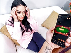 ベッドルーム, デカ尻, デカパイ, フェラチオ, 茶髪の, バック, 毛深い, 淫乱熟女