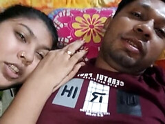 Desi Couple First Time Cum - Hot Indian Wife & Husband Romantic Sex