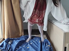 Asiatique, Grosse bite, Chinoise, Tir de sperme, Mignonne, Homosexuelle, Masturbation