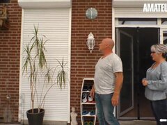 Enthousiasteling, Mooie dikke vrouwen, Pijpbeurt, Dichtbij, Stel, Duits, Hardcore, Huisgemaakt