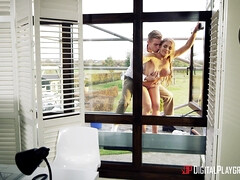 Минет, Член, Дилдо, Лизание, На природе, Киски, Игрушки, Подглядывание