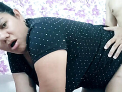 Afrikaans, Aziatisch, Mollig, Extreem, Omie, Natuurlijke tieten, Slikken, Vrouw