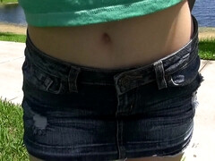 素人, デカ尻, フェラチオ, 茶髪の, イく瞬間, 顔射, アウトドア, ガリガリ