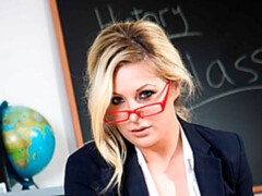 デカ尻, デカパイ, ブロンド, フェラチオ, バック, 手コキする, ハードコア, 淫乱熟女