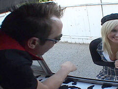 Ice-cream, doggie-style, oral