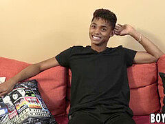 Zwart, Homo, Masturbatie, Mager, Alleen