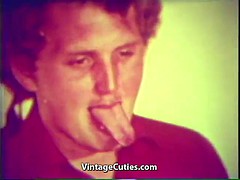 Gros seins, Poilue, Douche, Rétro ancien