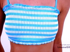 Leie, Tussi, Blondine, Blasen, Spermaladung, Süss, Aufs gesicht abspritzen, Pov