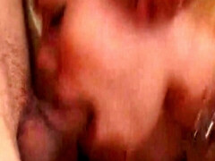 Anal, Blonde, Sucer une bite, Tir de sperme, Queue, Hard, Lingerie, Nénés