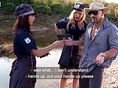 Enticing Channel's 3some scene