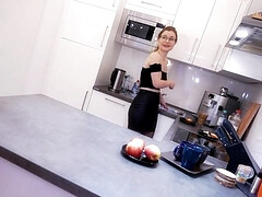 Zwart, Pijpbeurt, Brillen, Panty, Zwanger, Ruw, Kousen, Tiener