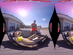 RealityLovers - personal Jacuzzi fucky-fucky in VR spycam