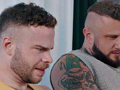 Grosser schwanz, Blasen, Spermaladung, Schwul, Sporthalle, Handjob, Muskel