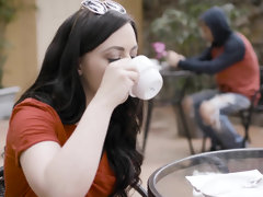 フェラチオ, 茶髪の, イく瞬間, 人妻の, 旦那, 自然山雀, オマンコ, ラフ