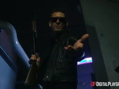 Grosse bite, Queue, Européenne, Bâillonner, Léchez, Réalité, Cheveux courts, Tatouage