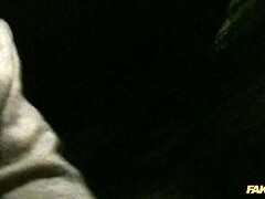 アナル, お尻, ブーツ, イギリス人, 車, 現実, コキ, スカート