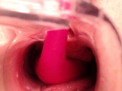 Leie, Fetisch, Klaffend, Spielzeuge, Netzkamera