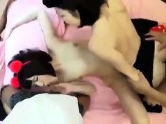 Любители, Азиатки, Минет, Японки, От первого лица, Втроем