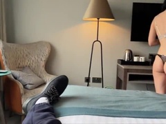 Familie, Hotel, Milf, Stiefmutter, Spanner