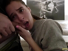 デカチン, フェラチオ, バック, 自然山雀, ガリガリ, ティーン, オッパイの