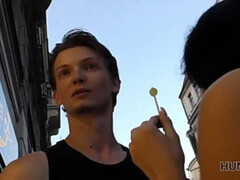 HUNT4K Need for money motivates sweetheart to have an affair with stranger