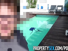 Sucer une bite, Brunette brune, Hard, Hd, Lingerie, Pov, Jarretelles, Nénés