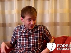 Big boobed babe takes her step-brothers fat cock