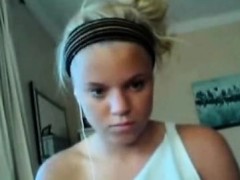 Любители, Жопа, Блондинки, Мастурбация, Соло, Вебкамера