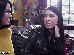 Braunhaarige, Schmuddelige sprache, Fingern, Hd, Lesbisch, Lecken, Muschi, Erotischer film