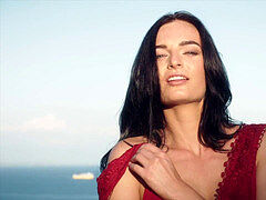 Pijpbeurt, Bruinharig, Sperma in gezicht