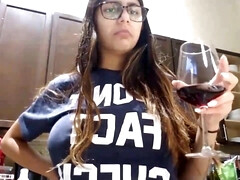 Enthousiasteling, Grote kont, Grote mammen, Rondborstig, Sperma shot, Natuurlijke tieten, Orgie, Tieten likken