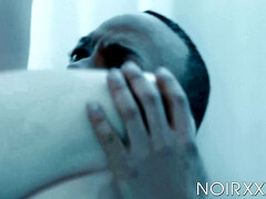 In den arsch, Grosser schwanz, Schwarz, Blasen, Schwul, Hardcore, Interrassisch, Küssen